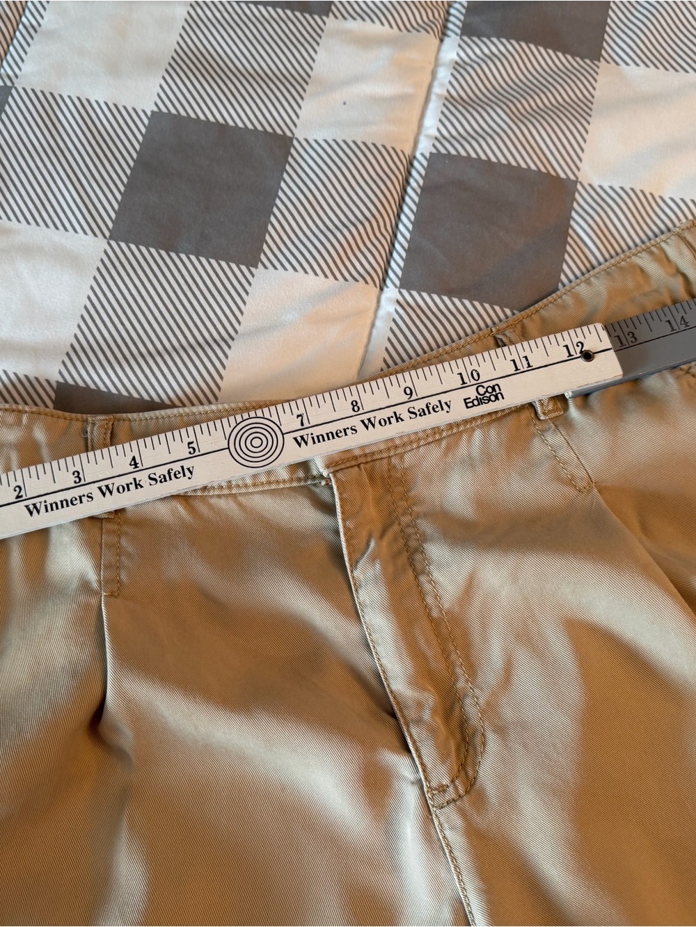 LOFT women’s pleated front slacks Tan size Medium - Picture 4 of 8